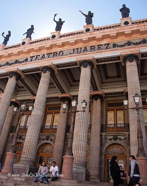 Juarez Theater in Guanajuato