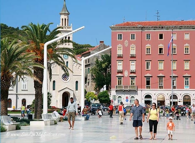 Split Diocletian's Palace - Riva promenade