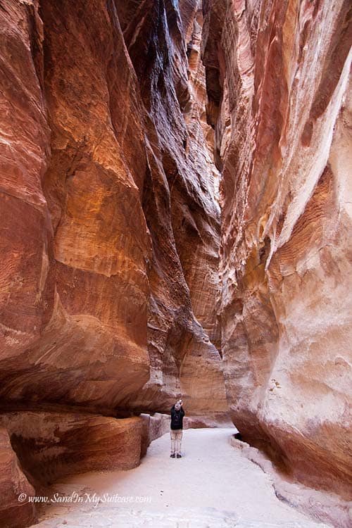 Petra's only access is the Siq, created by an age-old earthquake