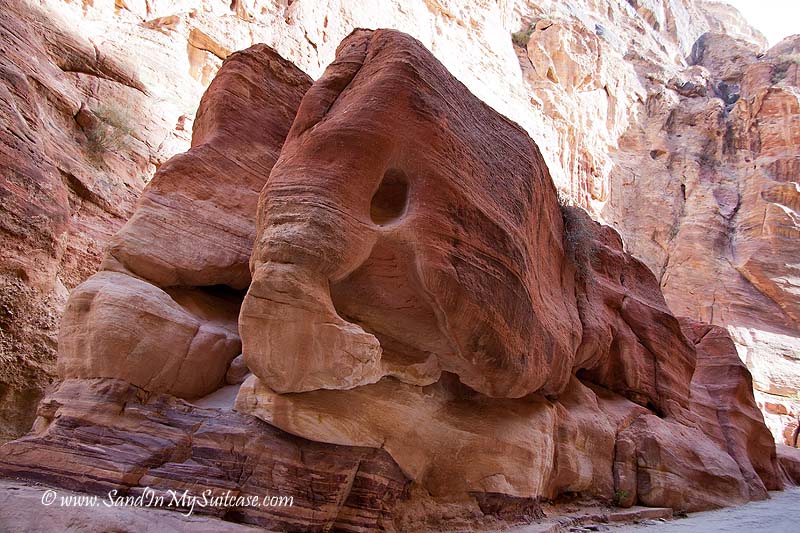 ancient Petra - Siq
