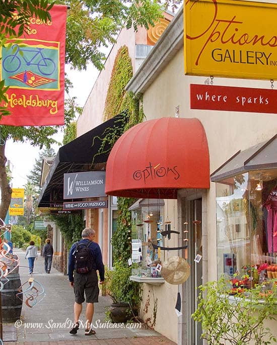Exploring Sonoma wine coungry - Healdsburg