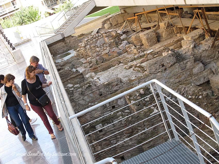 Excavation at Acropolis Museum