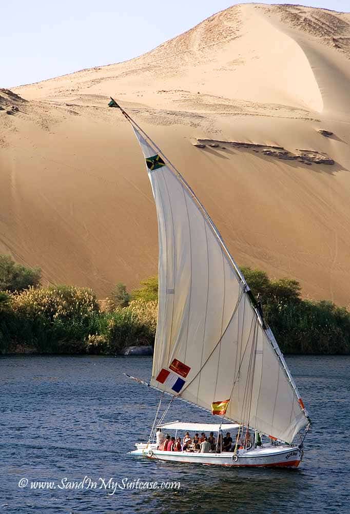 Egypt felucca