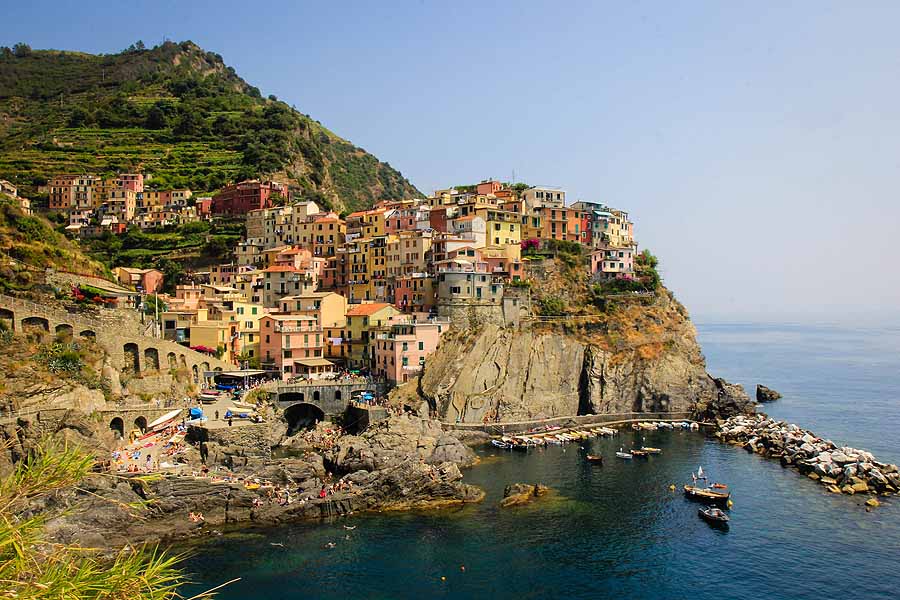 top yachting destinations - Manarola Cinque Terre