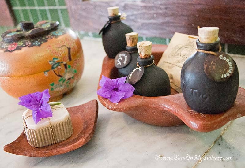 Tugu Lombok review - bath amenities