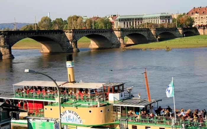 Dresden attractions - Elbe River steamships