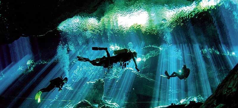 Next time, we'd love to try scuba diving inside a cenote - photo Visit Mexico