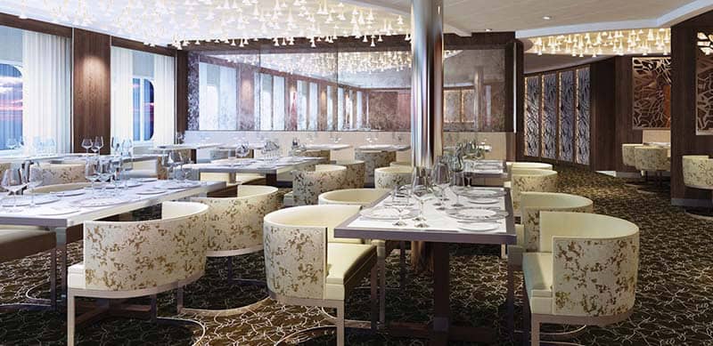 Book a suite, and you can dine in Luminae - photo Celebrity Cruises