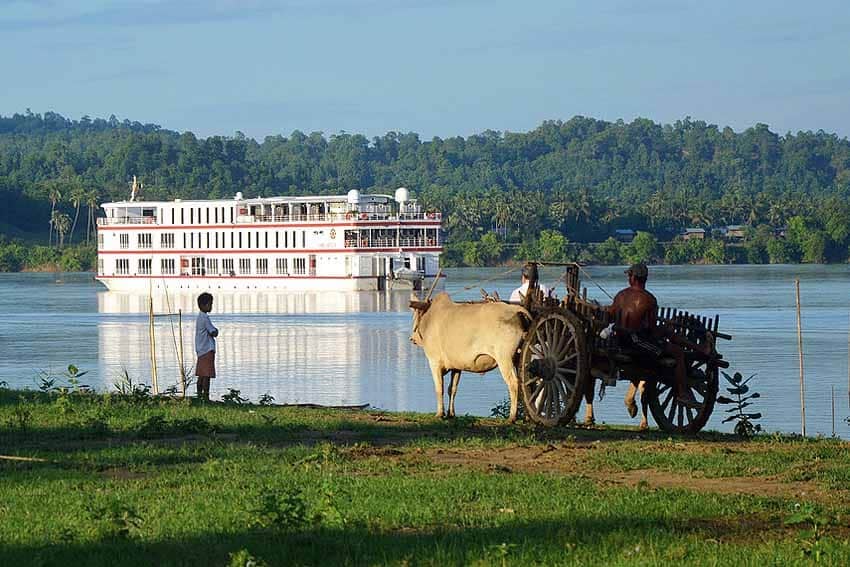 myanmar river cruise