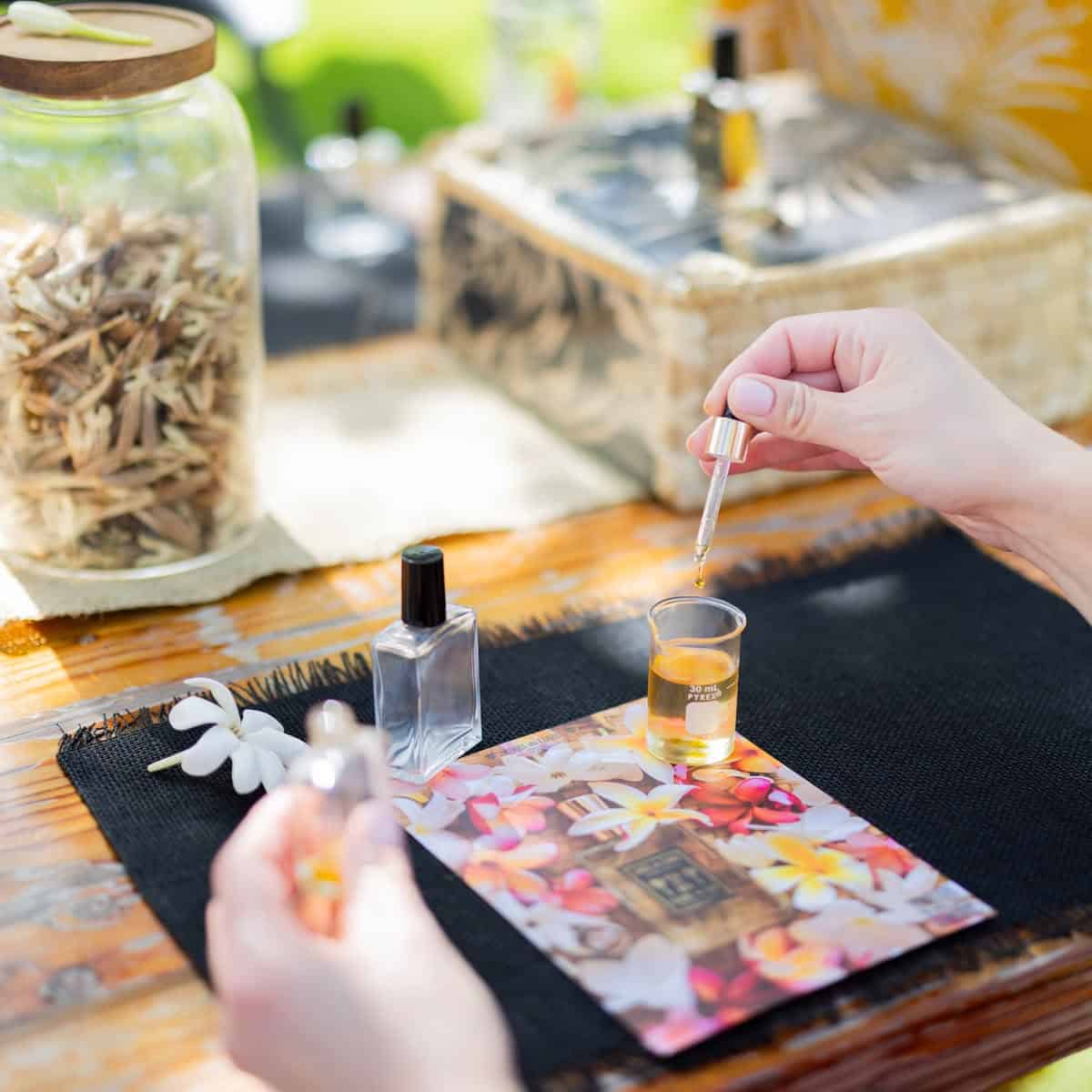 Making Tahitian oil