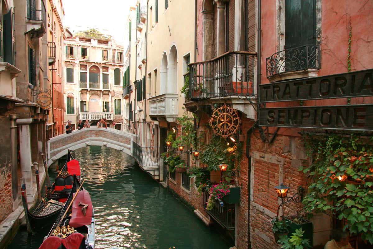 A beautiful bridge in Venice