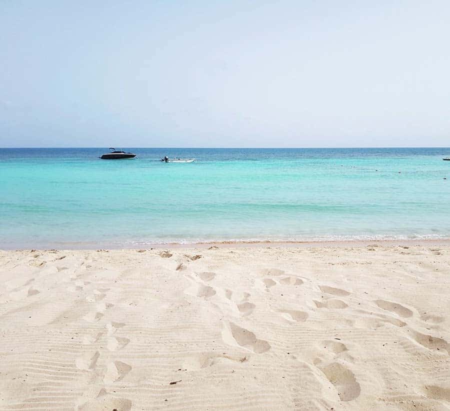 Beach at Blue Waters Hotel, Antigua
