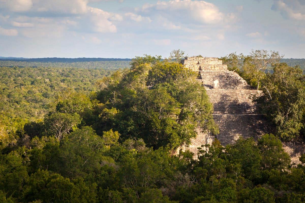 Calakmul ruins