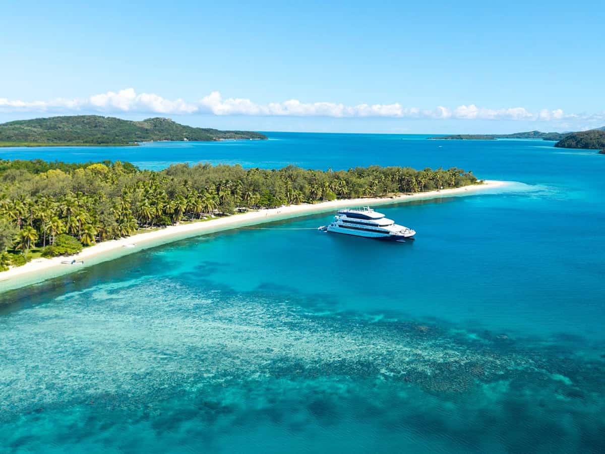 Small-ship MV Yasawa Princess II in Fiji