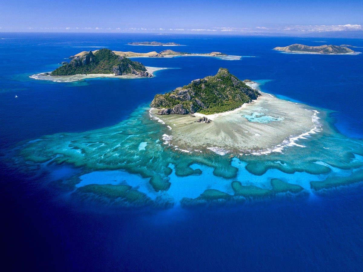 The Sacred Island Group in the northern Yasawas