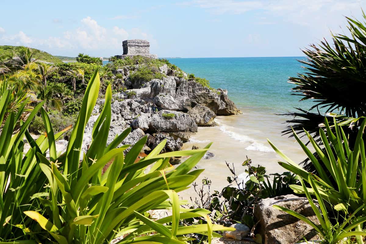 Tulum ruins and beach