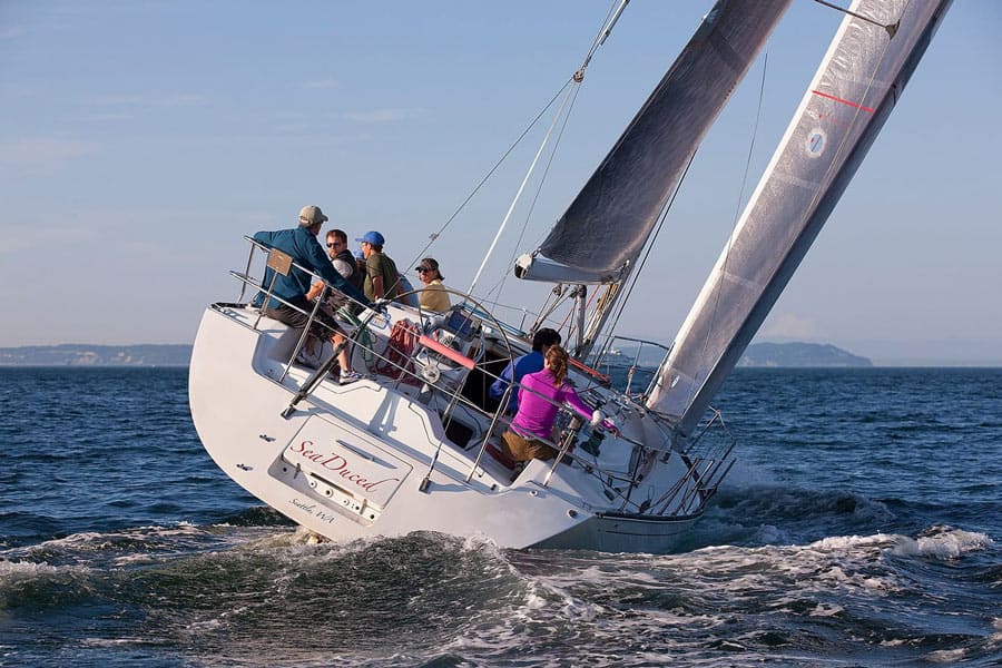 The international Swiftsure race has multiple courses