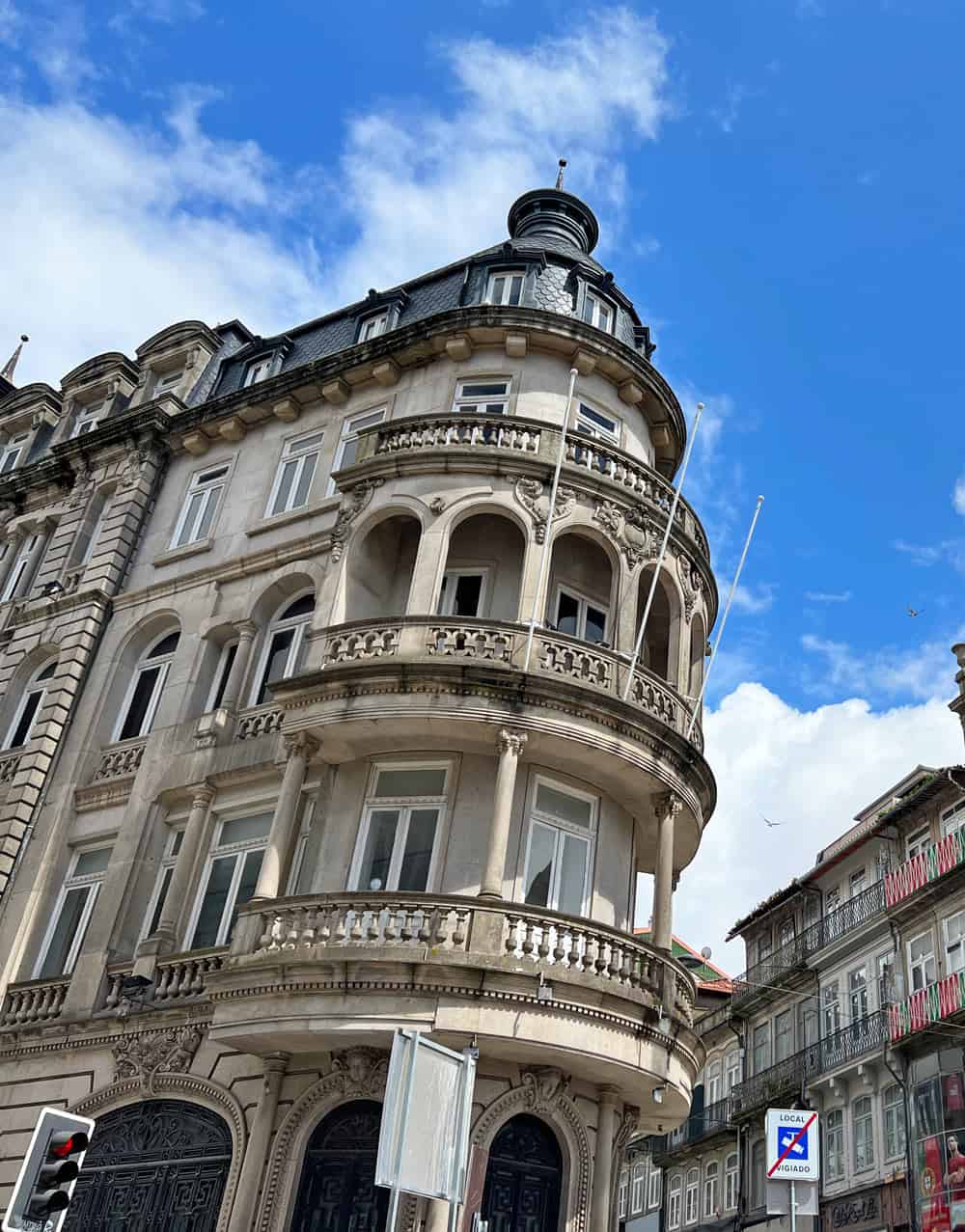 Ornate building in Porto