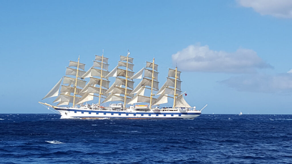 The Royal Clipper is one of the Star Clippers' sailing ships.