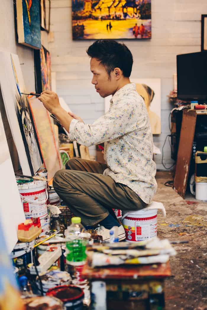 You can hardly hurl your sun hat without hitting one of Chiang Mai’s art galleries – the city’s art scene is booming.