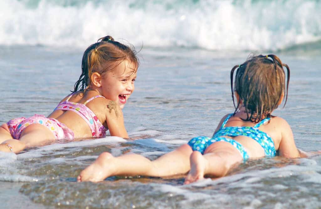Children love Poipu Beach, as do adults! (Credit: Kiahuna Plantation)