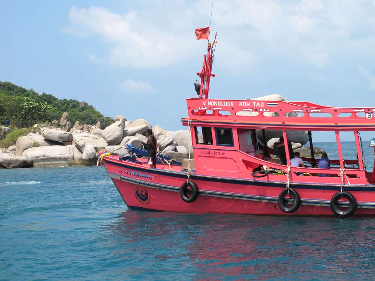 Big Koh Tao snorkeling boat