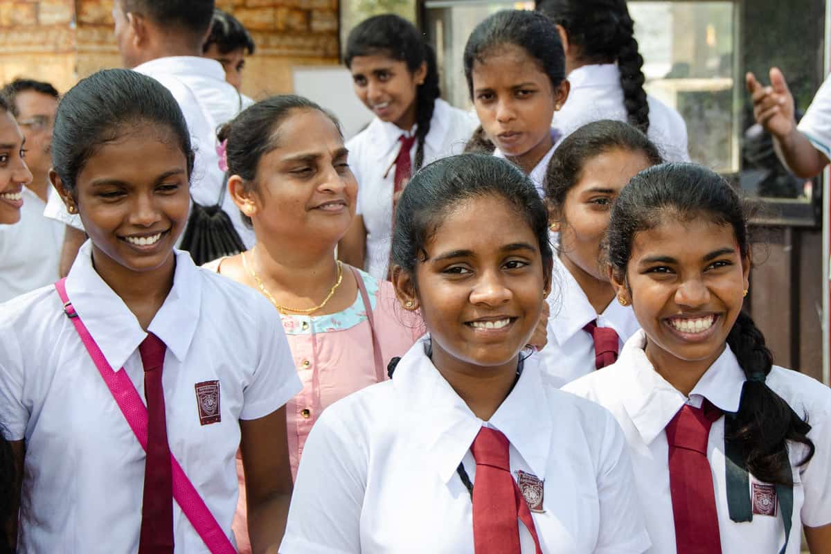 The Sri Lankans are very warm and welcoming.