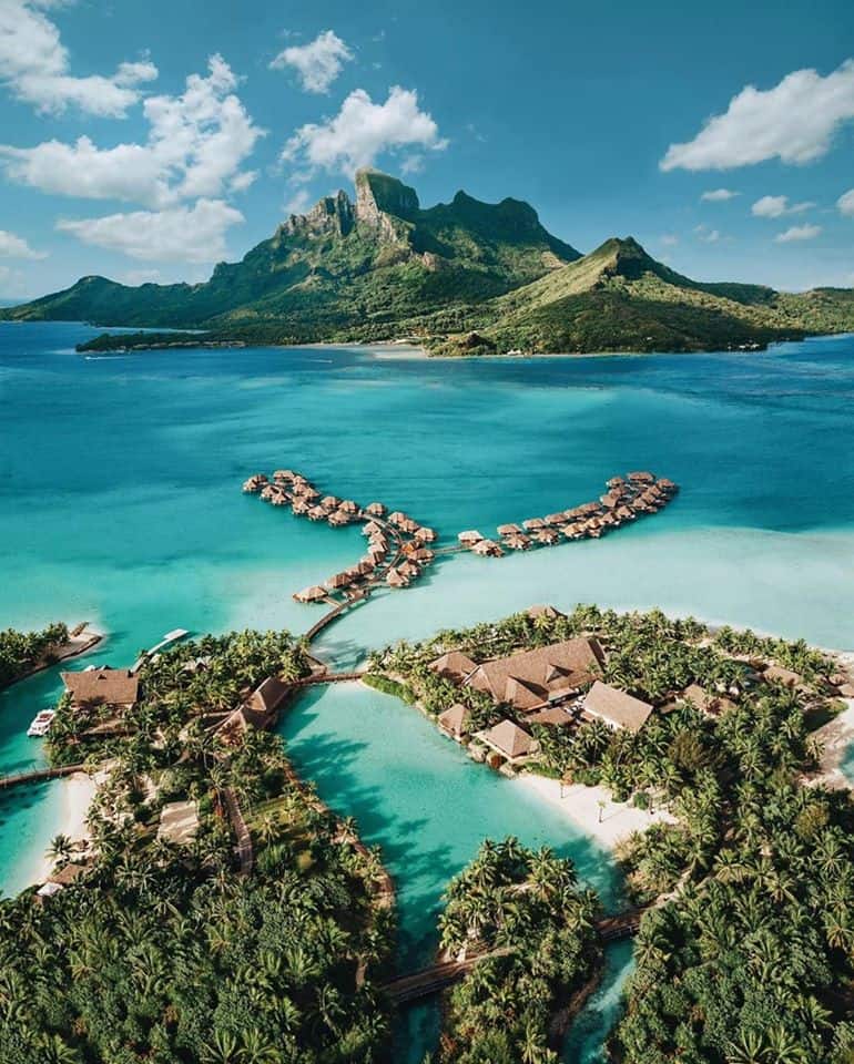 The Four Seasons Bora Bora is one of the best resorts in the world!