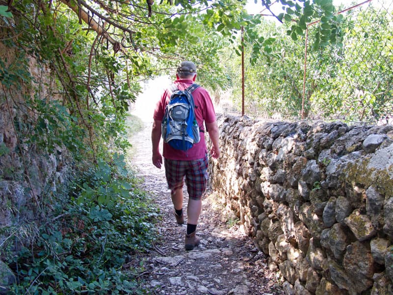 Vandring på Mallorca till Fornalutx