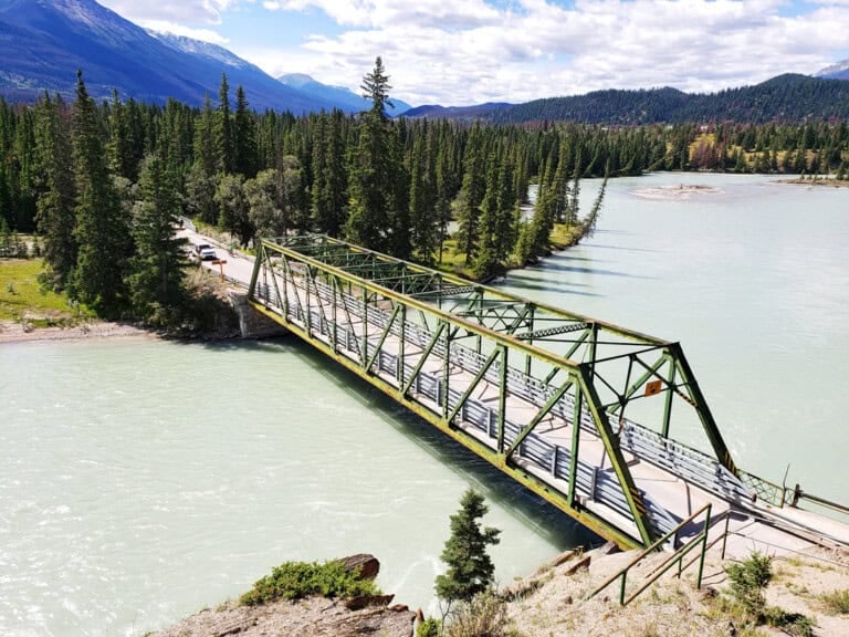 Hiking Old Fort Point Trail Jasper