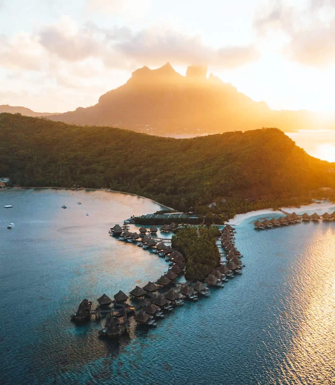 Conrad Bora Bora overwater bungalows
