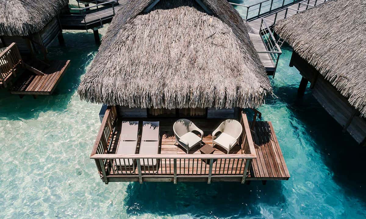Overwater bungalow at Maitai Polynesia Bora Bora
