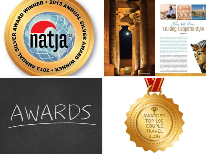 Travel writing and blog awards