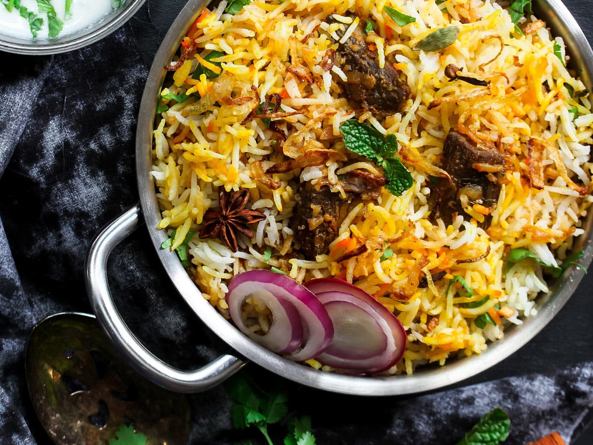 Biryani is a classic Indian dish