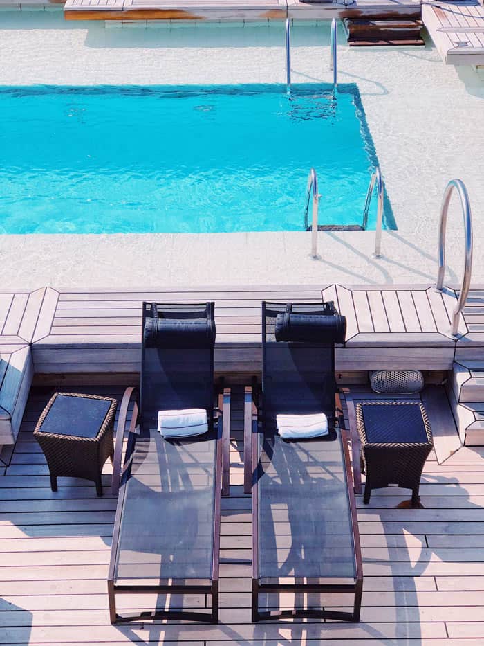 Pool on Seabourn Odyssey