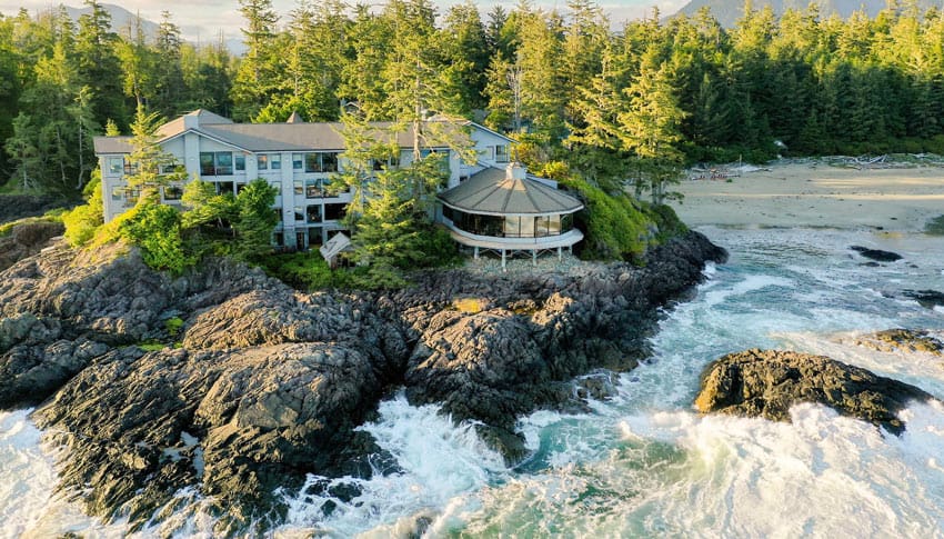 The Wickaninnish Inn is one of the best hotels is Tofino, BC
