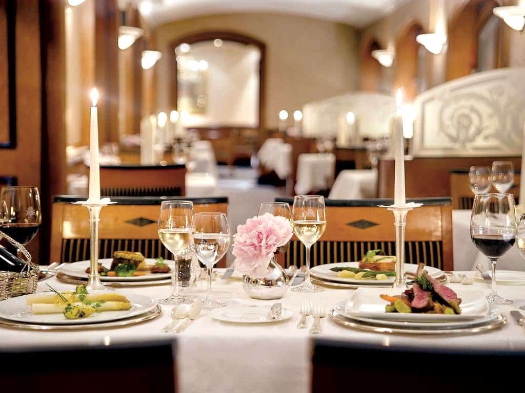 Candlelight dinner at Atlantic Restaurant