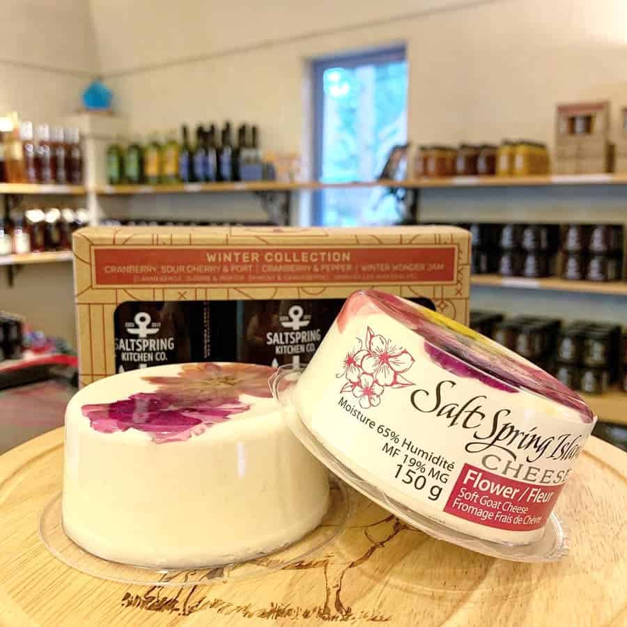 Visit Salt Spring Island Cheese! They make the yummiest artisan goat cheeses.