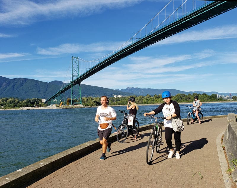 stanley park bike ride