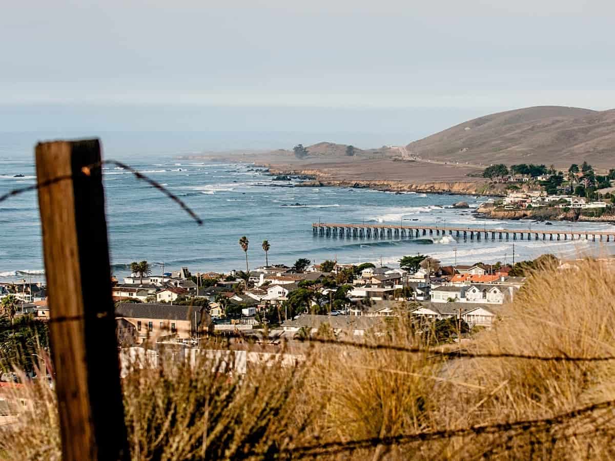 Big on surfing, Cayucos is a mellow little beach town in Northern California.