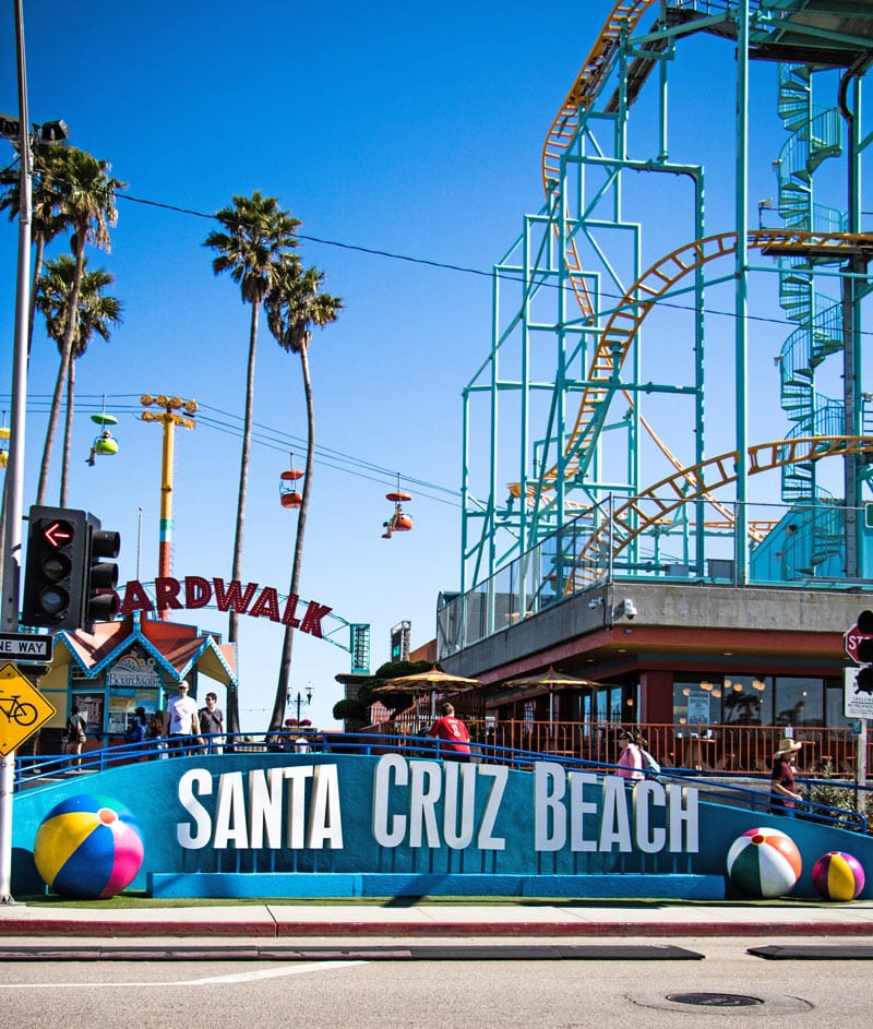 Ride a vintage wooden roller coaster and more in Santa Cruz, California