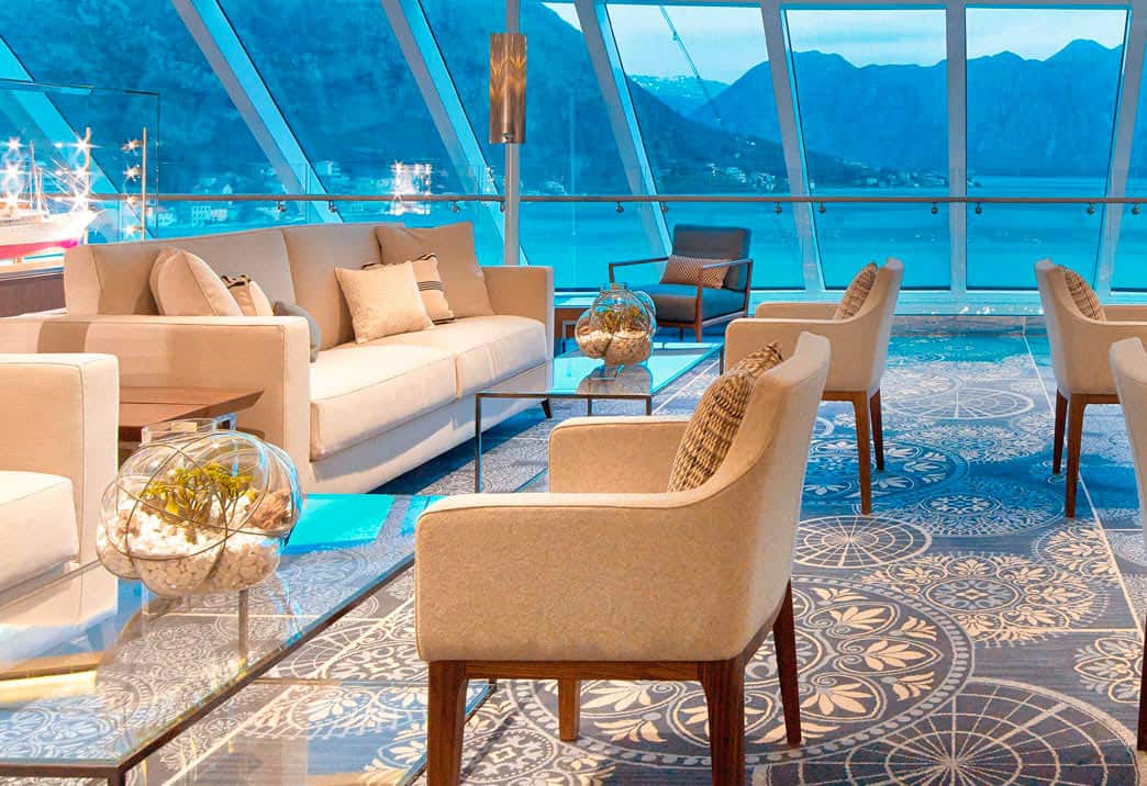 Explorer's Lounge on Viking Vesta