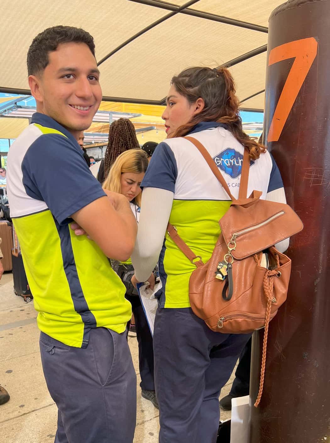 Gray Line Los Cabos airport greeters