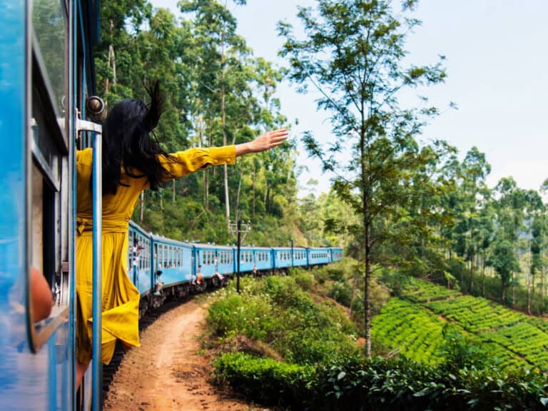 Kandy to Ella train ride