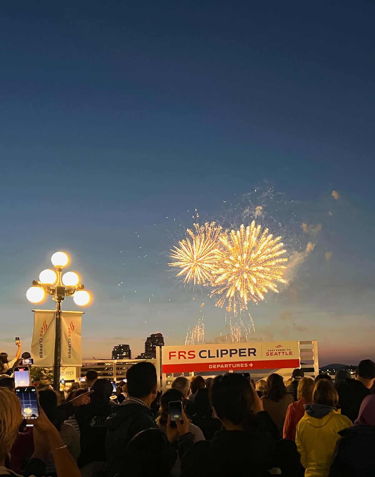 Fireworks at Victoria Symphony Splash