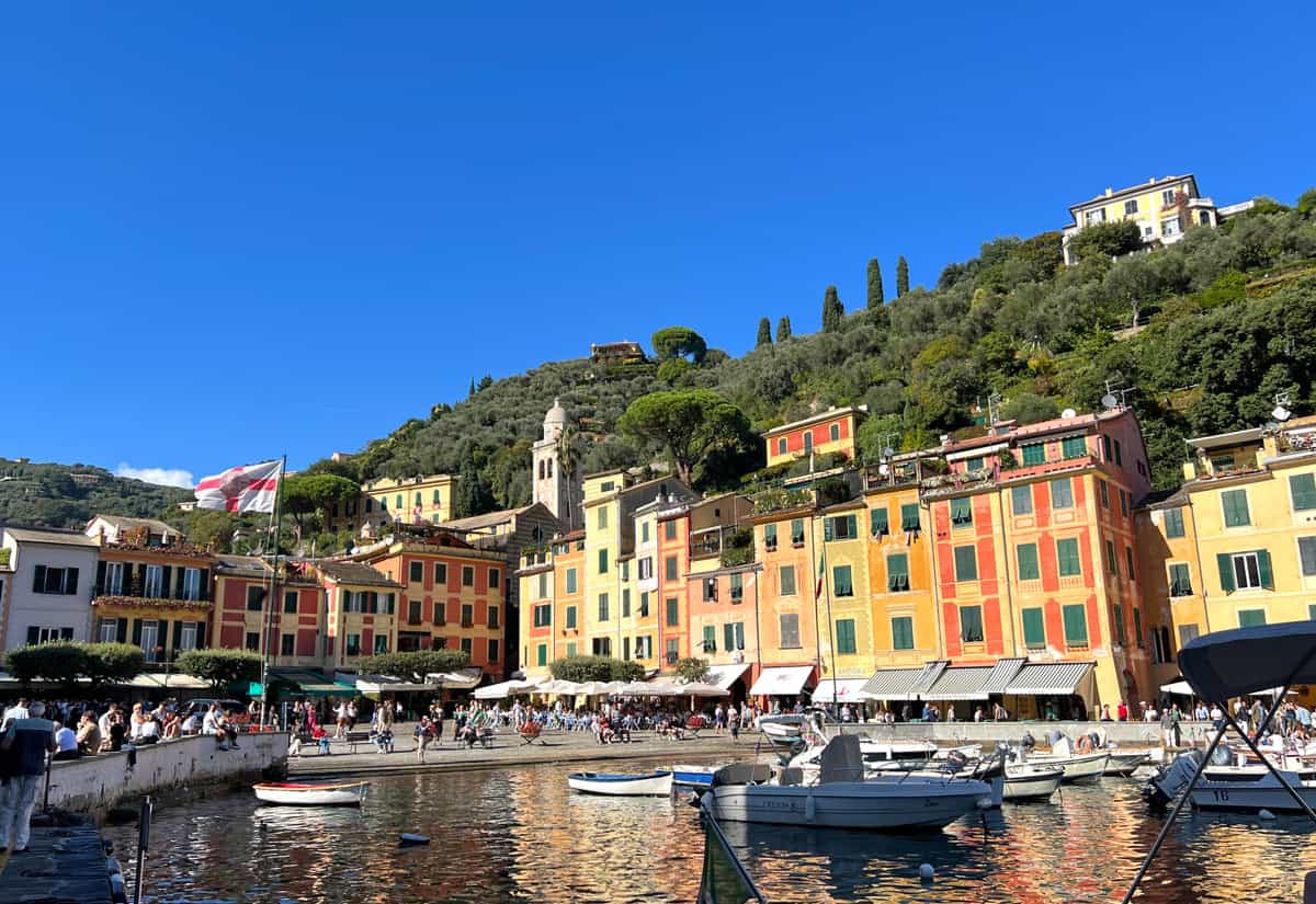 Colorful Portofino gleams in the sunshine!