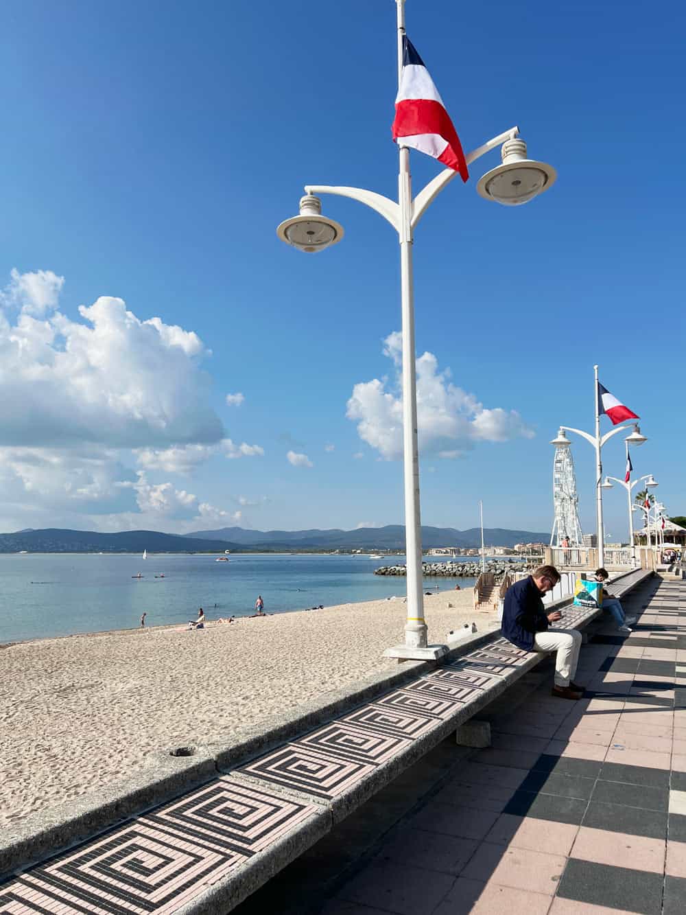 Beach at Saint-Raphael, France
