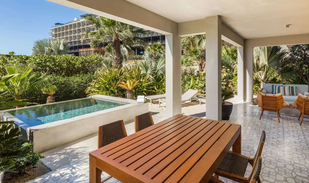 One-Bedroom Residence plunge pool at The Cape, A Thompson Hotel
