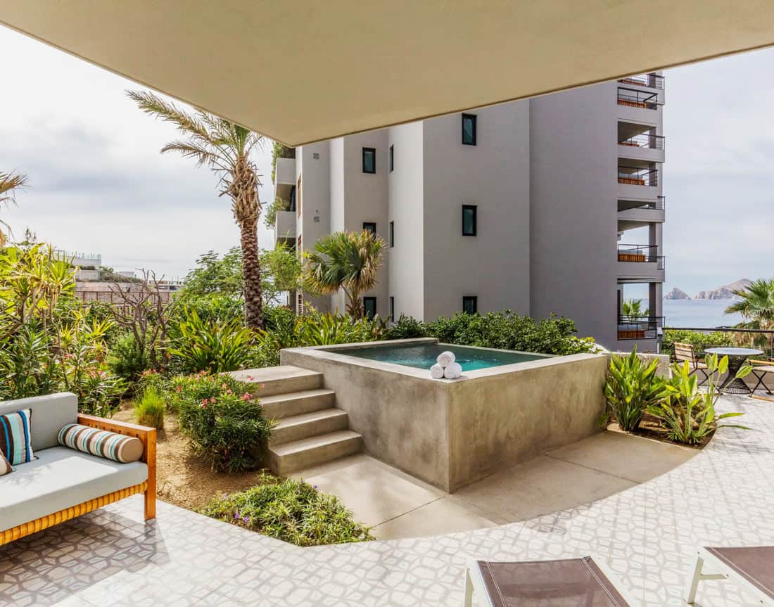 Plunge pool at a Two-Bedroom Residence  at The Cape, A Thompson Hotel