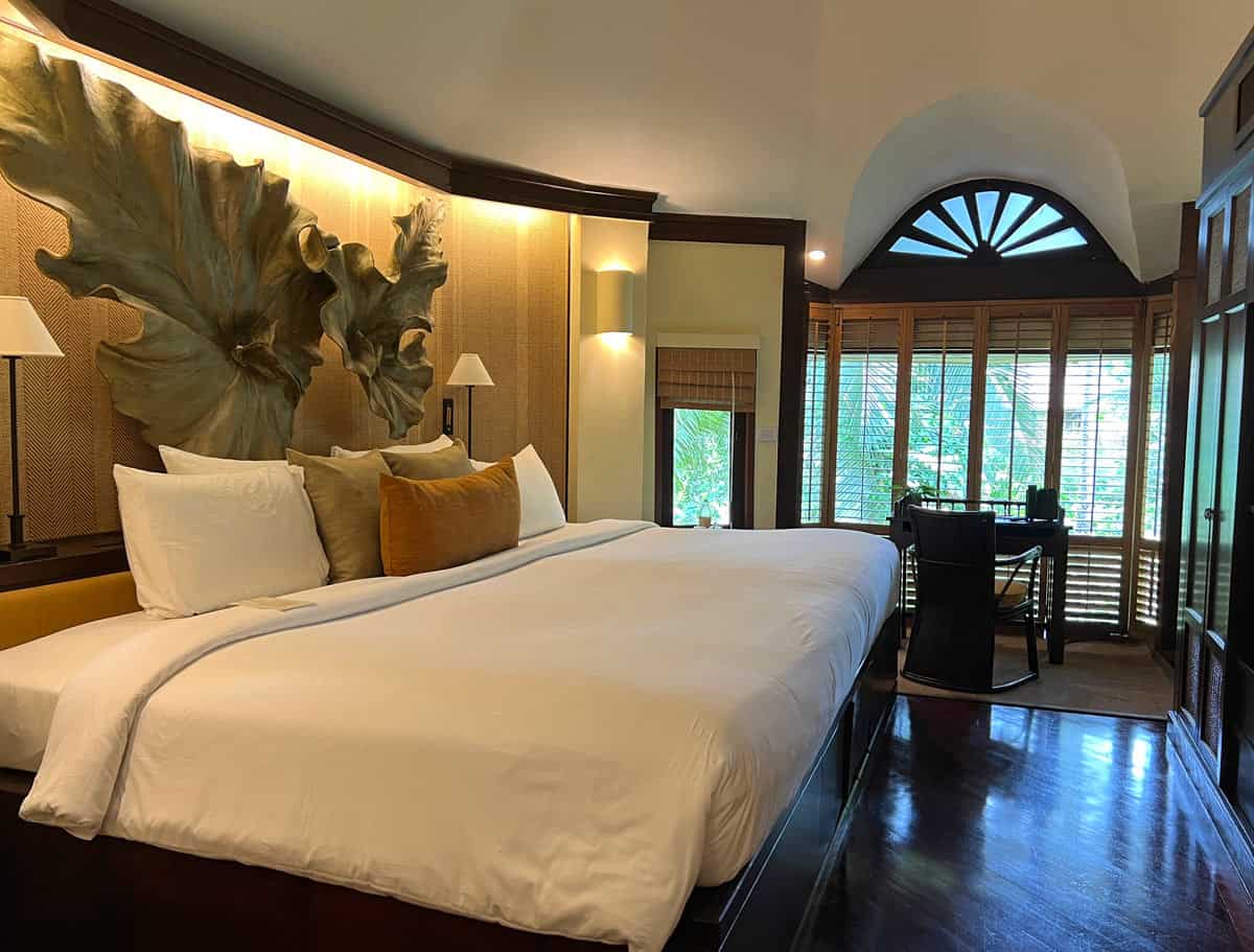 Oversize bed at Rayavadee
